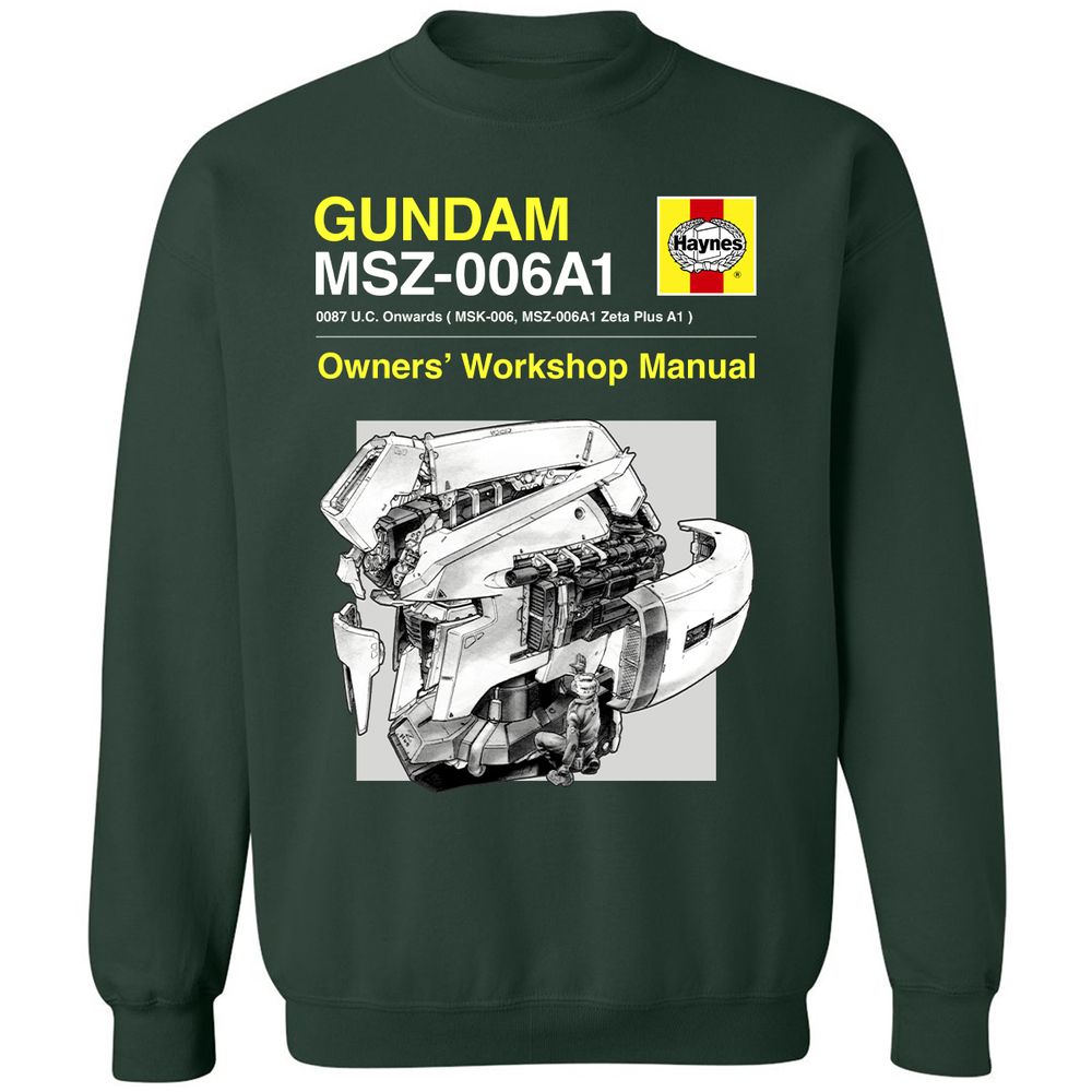 Classic Unisex Sweatshirt - TZWX7M6X - Forest Green - 4