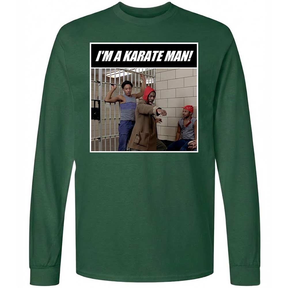Long Sleeve T-Shirt - 3UV2EK5N - Forest Green - 4