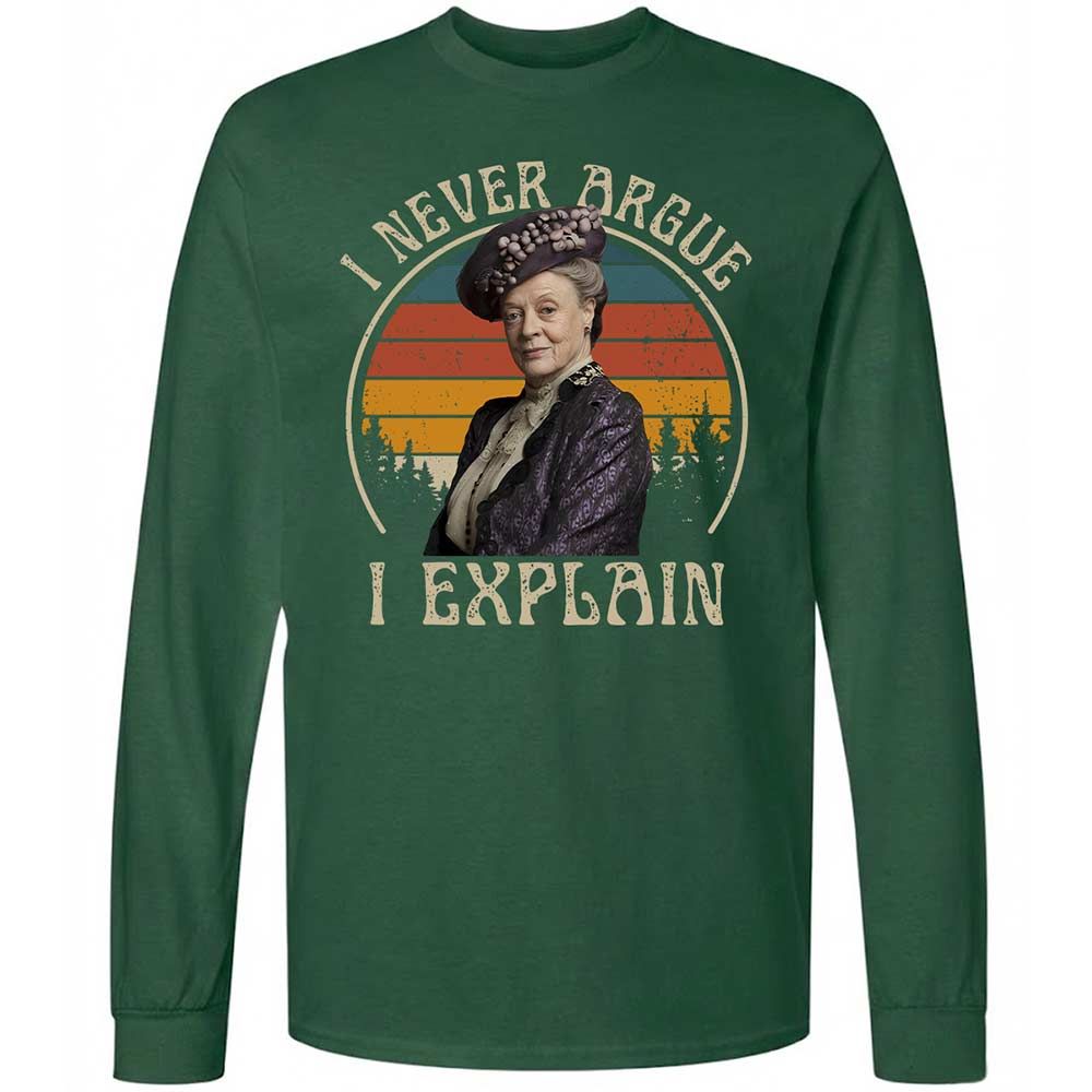 Long Sleeve T-Shirt - REB3PE4A - Forest Green - 4