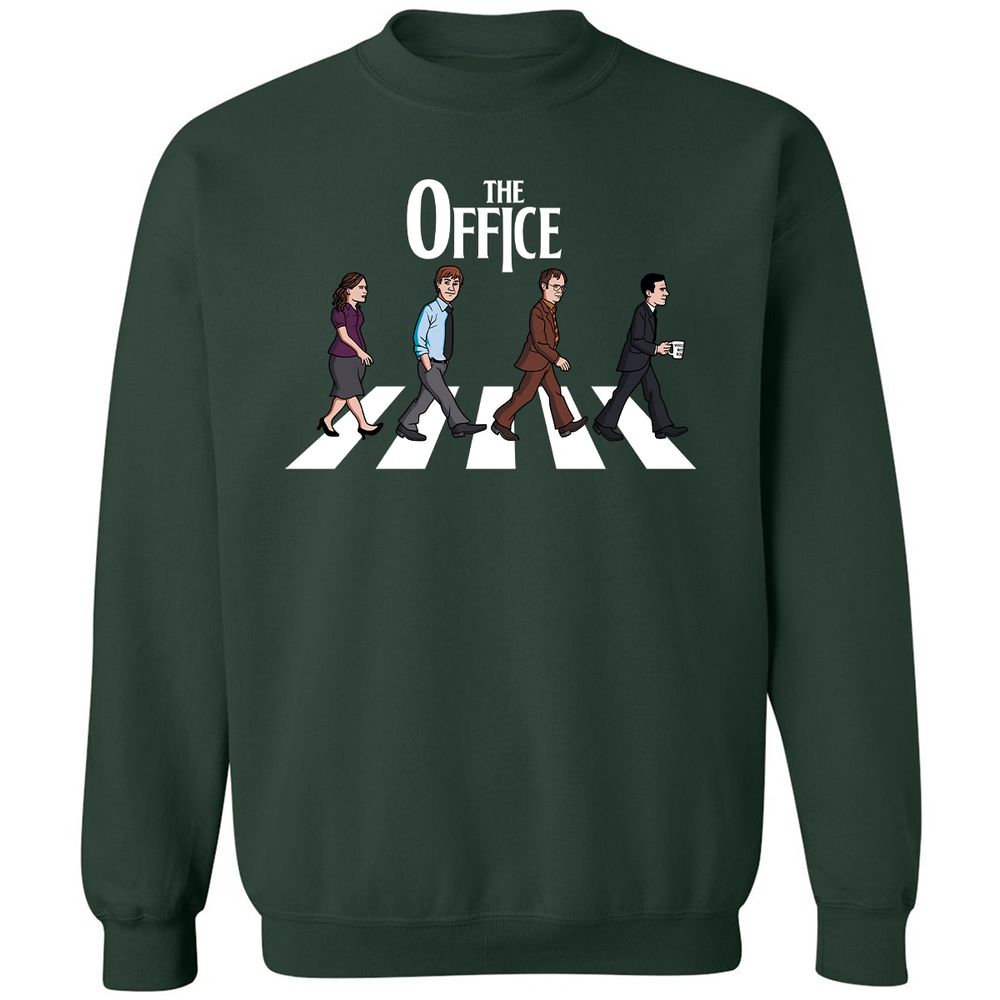 Classic Unisex Sweatshirt - 81VG8Q5U - Forest Green - 4