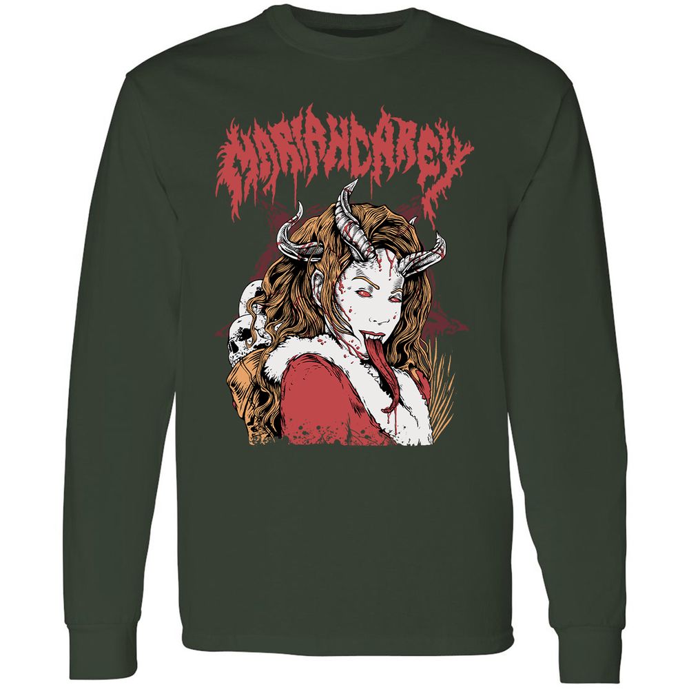 Long Sleeve T-Shirt - R9SFDGVD - Forest Green - 4