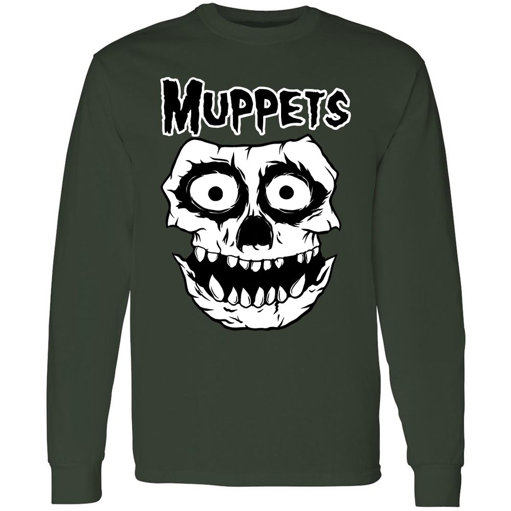 Long Sleeve T-Shirt - DEF1VV1C - Forest Green - 4