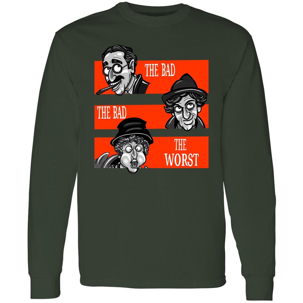 Long Sleeve T-Shirt - CEFW4DEK - Forest Green - 4
