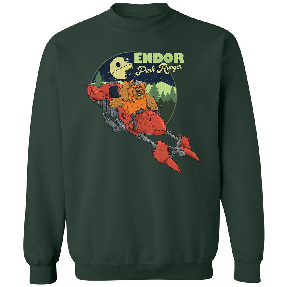Classic Unisex Sweatshirt - GTFG7JQS - Forest Green - 4