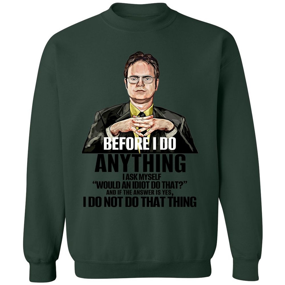 Classic Unisex Sweatshirt - 46J5DZ3Y - Forest Green - 4