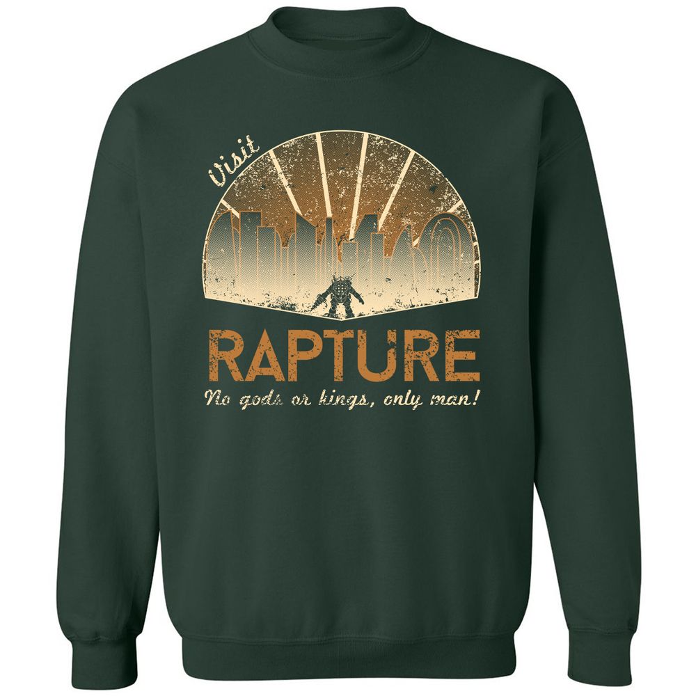 Classic Unisex Sweatshirt - PQAPJ8HB - Forest Green - 4