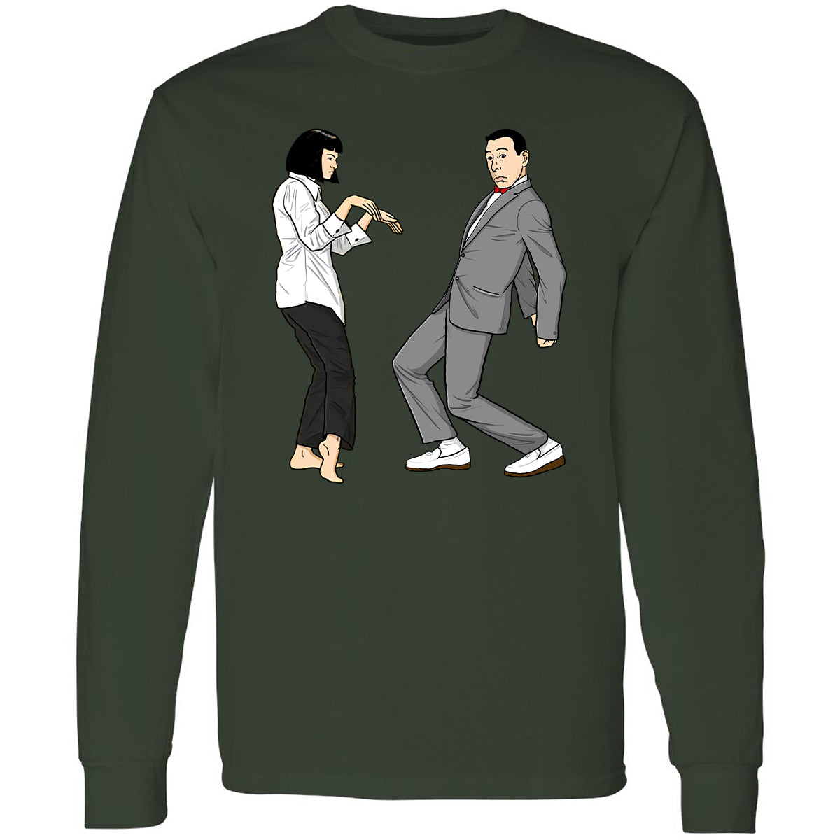 Long Sleeve T-Shirt - LTY4AGP2 - Forest Green - 4