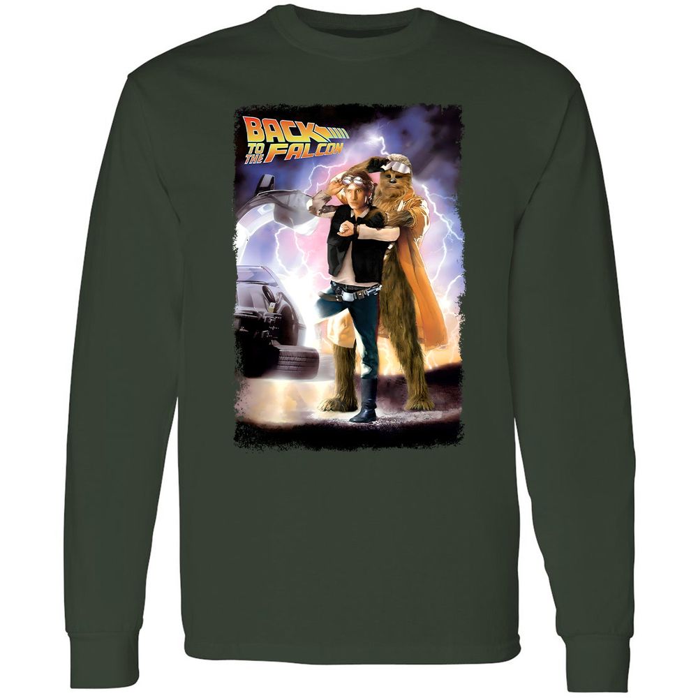 Long Sleeve T-Shirt - JMH77B4W - Forest Green - 4