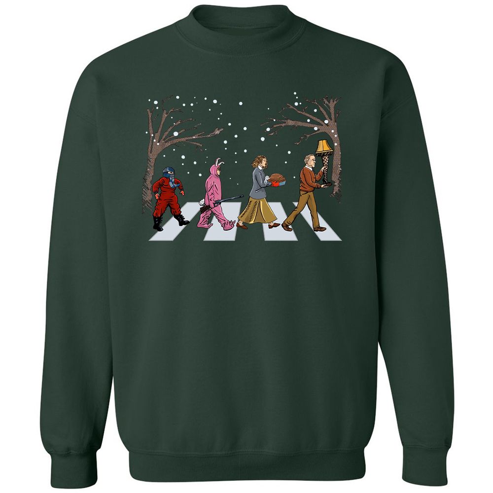 Classic Unisex Sweatshirt - BDUG2ZAL - Forest Green - 4