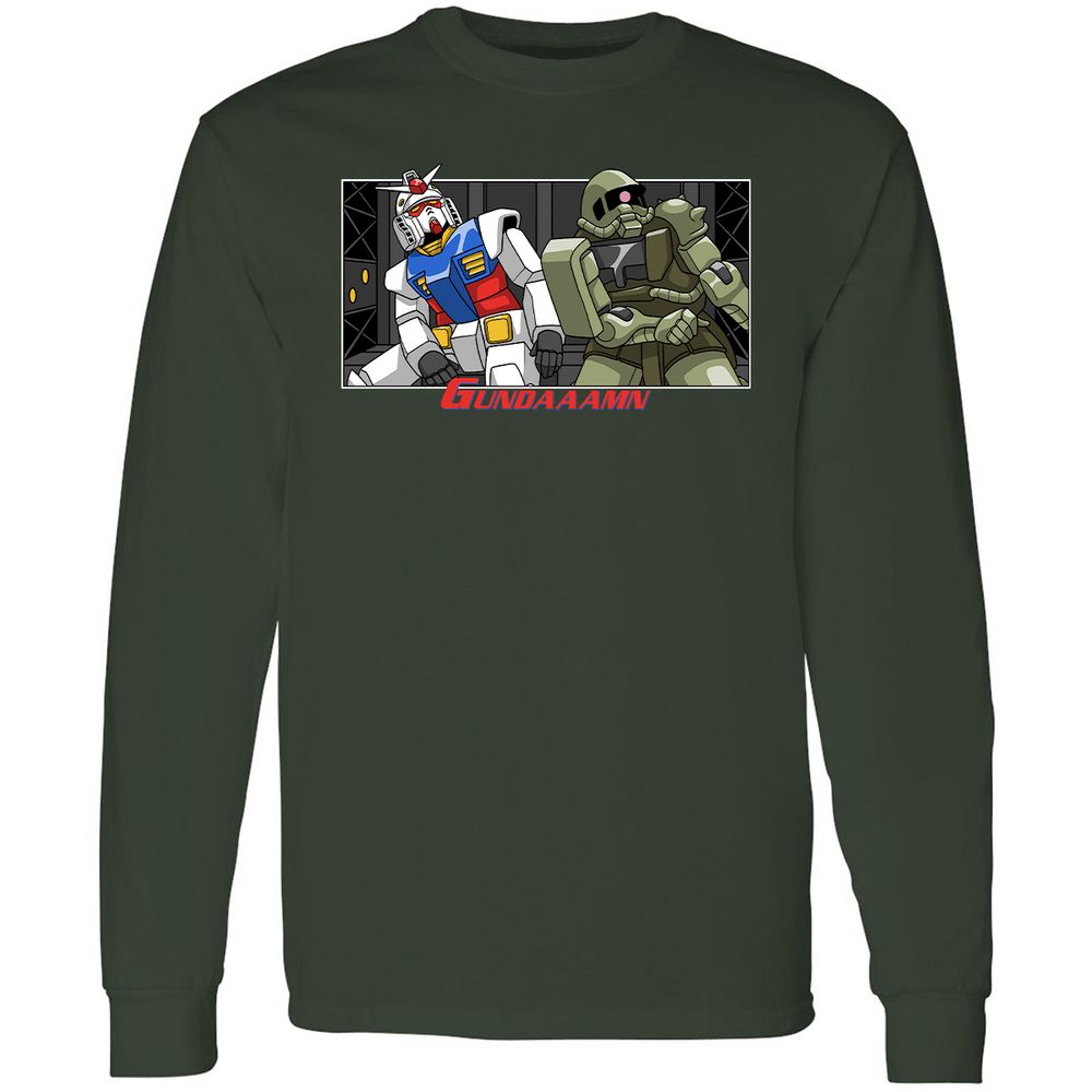 Long Sleeve T-Shirt - R2SEBDPD - Forest Green - 4