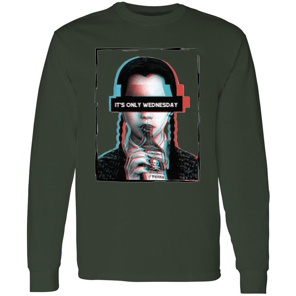 Long Sleeve T-Shirt - 8T8QUJ3Y - Forest Green - 4