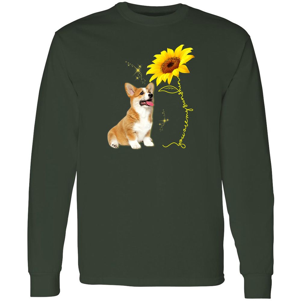Long Sleeve T-Shirt - EHVP3ELS - Forest Green - 4