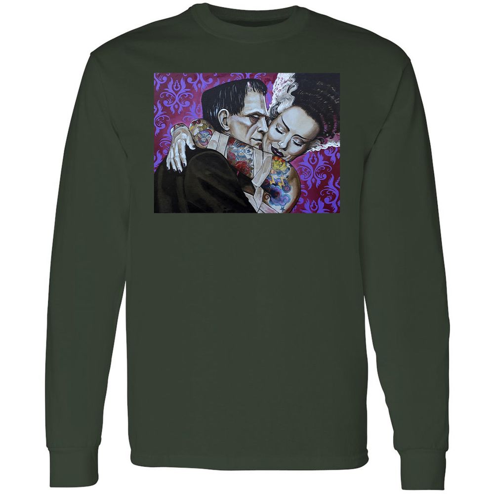 Long Sleeve T-Shirt - Q3T692BJ - Forest Green - 4