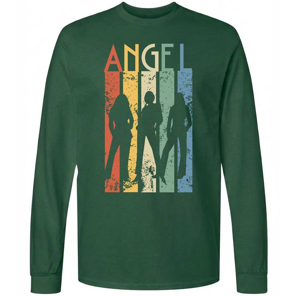 Long Sleeve T-Shirt - WJ6KZSRD - Forest Green - 4