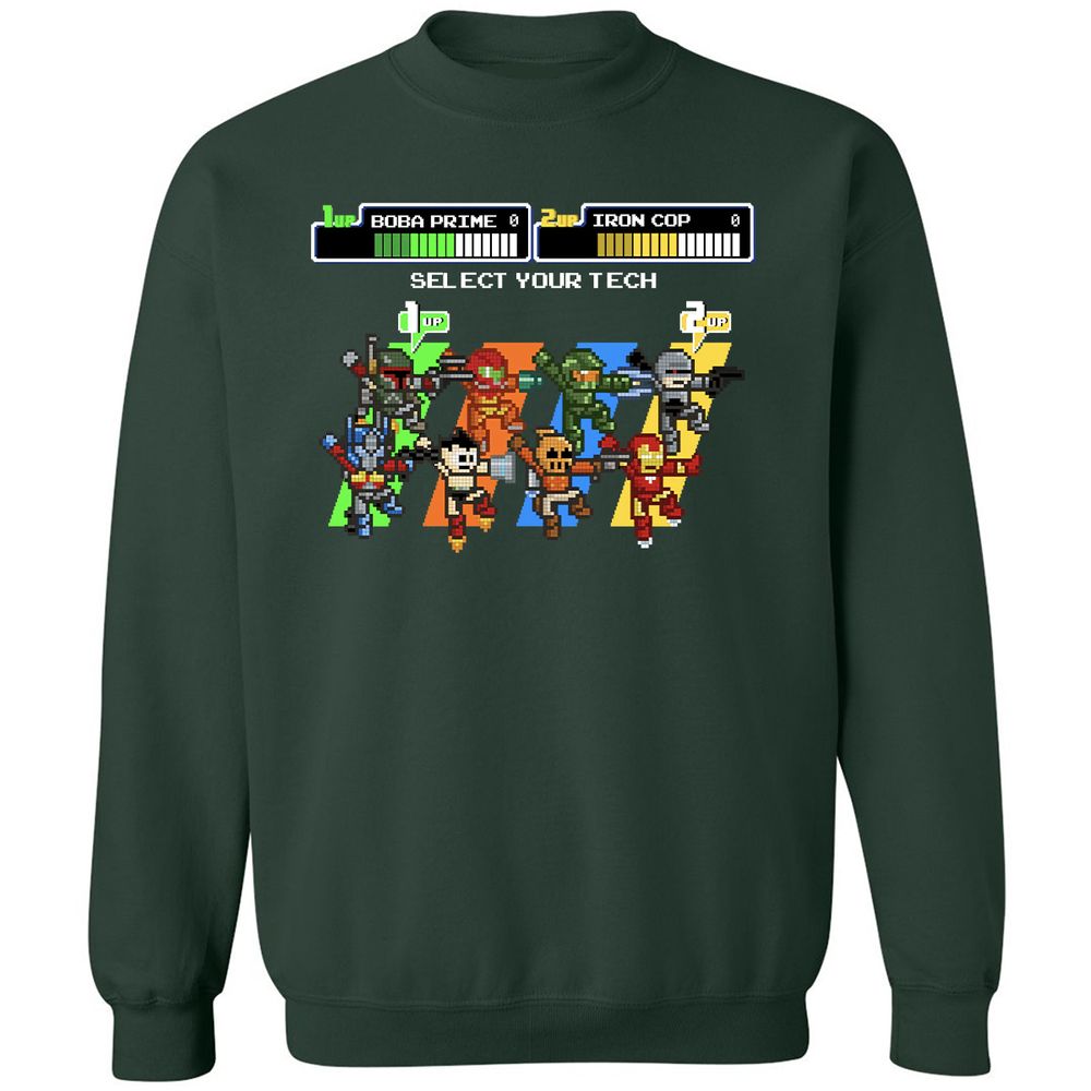 Classic Unisex Sweatshirt - 2JAAJWVG - Forest Green - 4