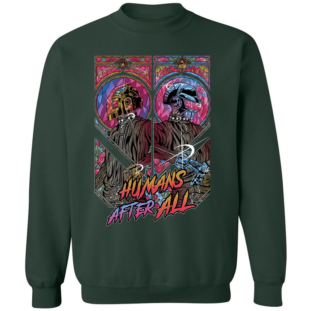 Classic Unisex Sweatshirt - TVRVV3ZM - Forest Green - 4