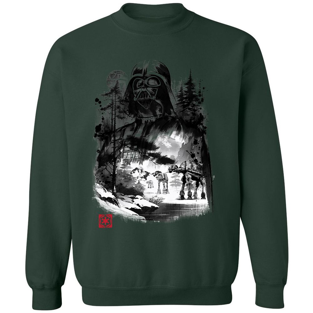 Classic Unisex Sweatshirt - 6972HB6V - Forest Green - 4