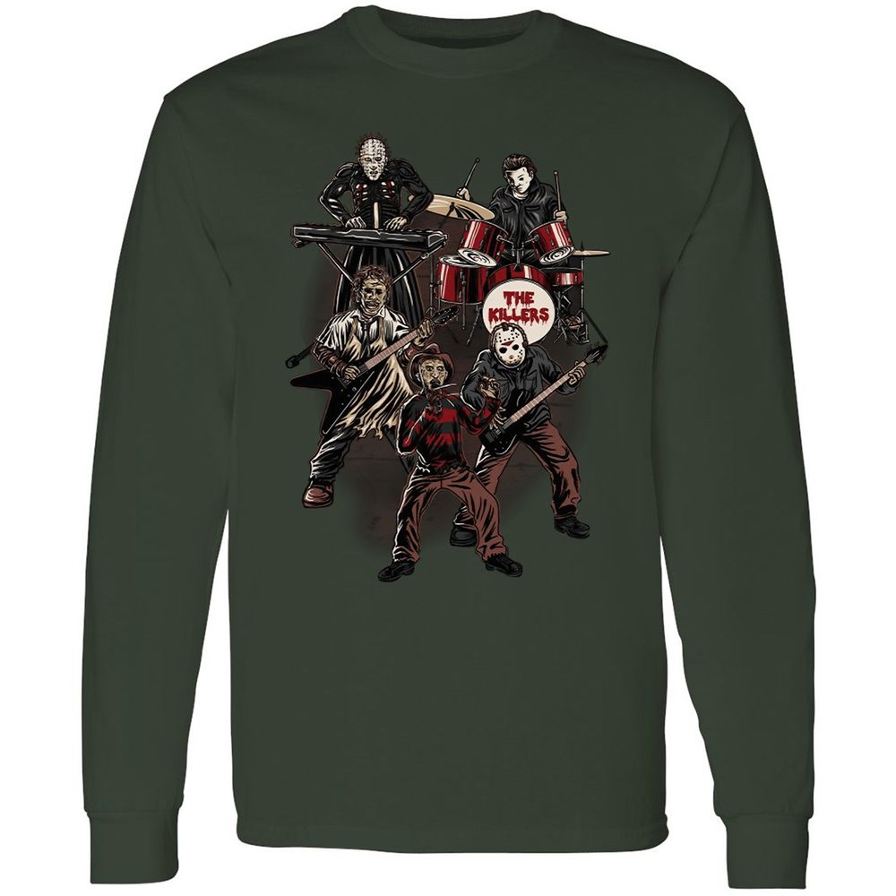 Long Sleeve T-Shirt - A3VP611D - Forest Green - 4