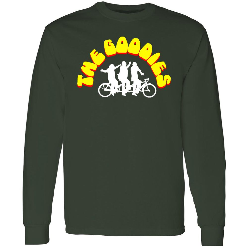 Long Sleeve T-Shirt - BJ3KXX2B - Forest Green - 4