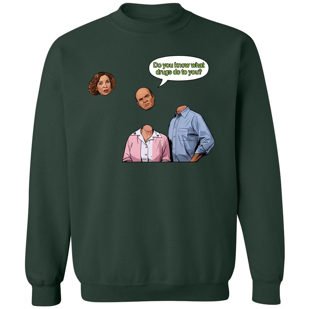 Classic Unisex Sweatshirt - BDKLPZC6 - Forest Green - 4