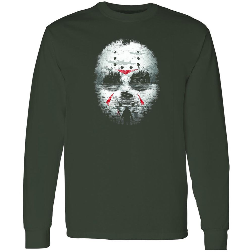 Long Sleeve T-Shirt - RK217JWG - Forest Green - 4