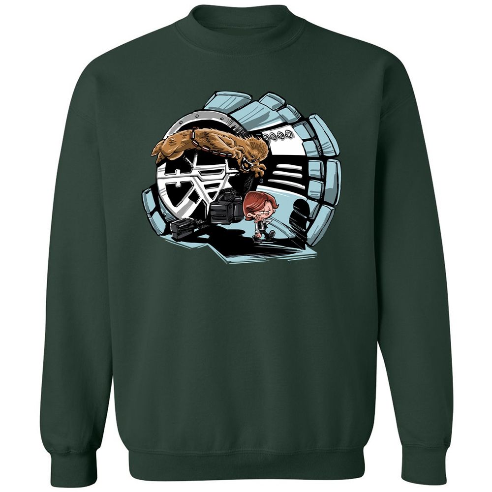 Classic Unisex Sweatshirt - EZ5WL3TP - Forest Green - 4