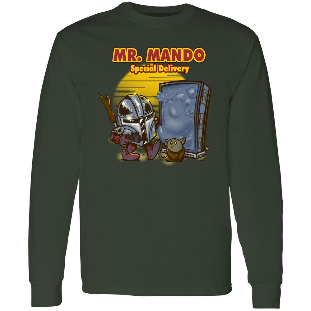 Long Sleeve T-Shirt - ZZYXTF61 - Forest Green - 4