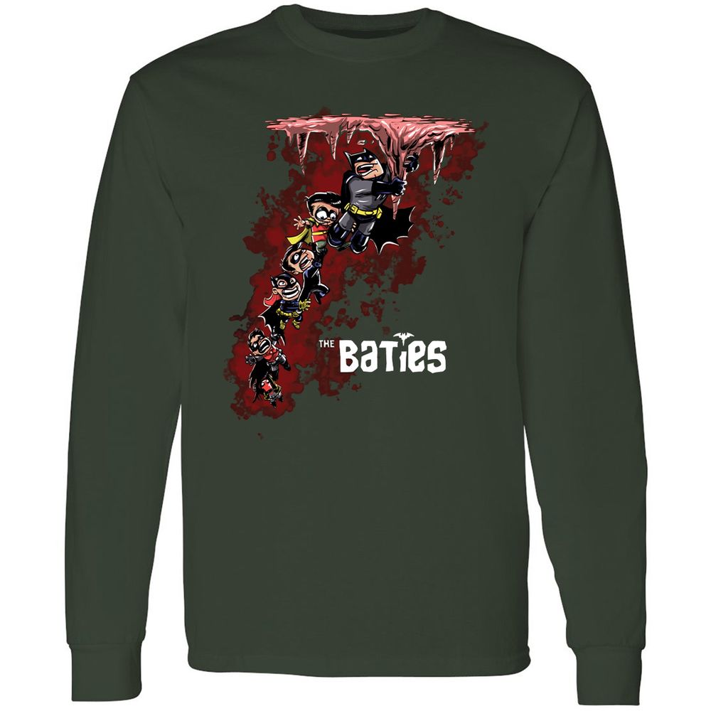 Long Sleeve T-Shirt - J3W9PA6J - Forest Green - 4