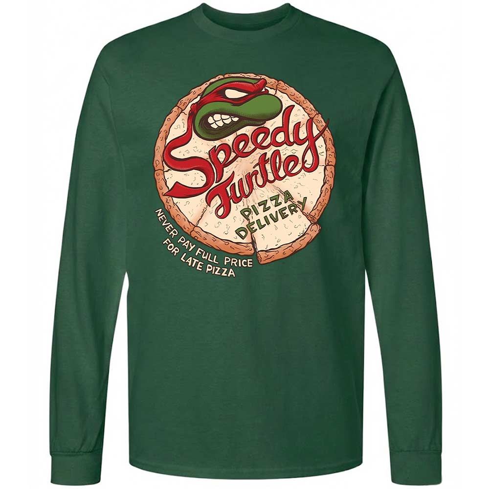 Long Sleeve T-Shirt - WNFW9CSV - Forest Green - 4