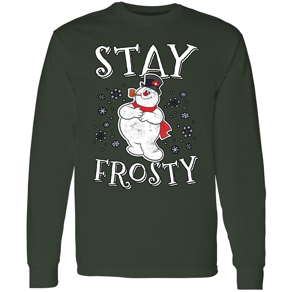 Long Sleeve T-Shirt - D81LC9U4 - Forest Green - 4