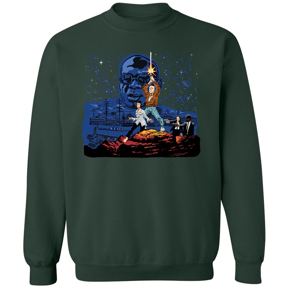 Classic Unisex Sweatshirt - 91UQAJW8 - Forest Green - 4