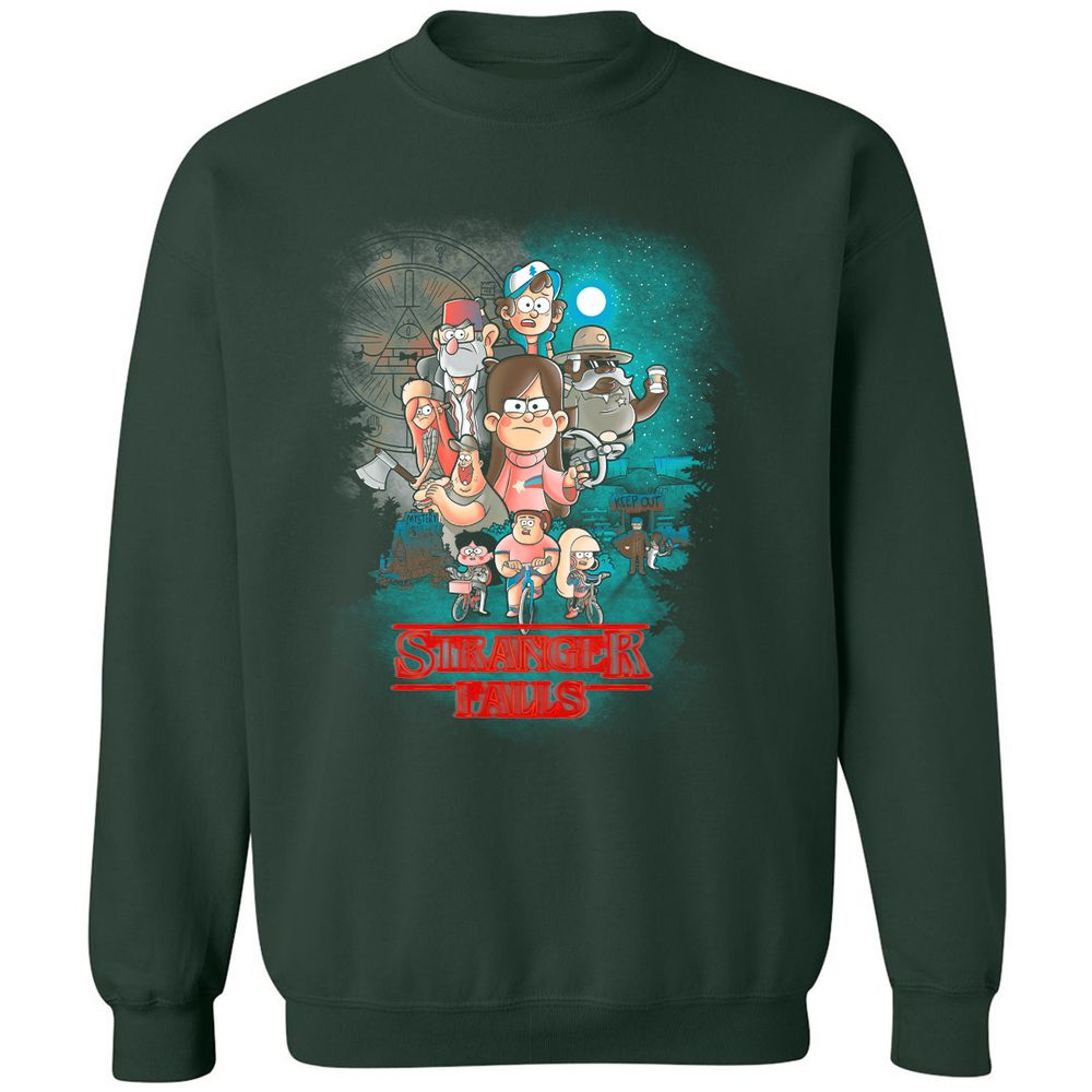 Classic Unisex Sweatshirt - Y1V7QEK6 - Forest Green - 4