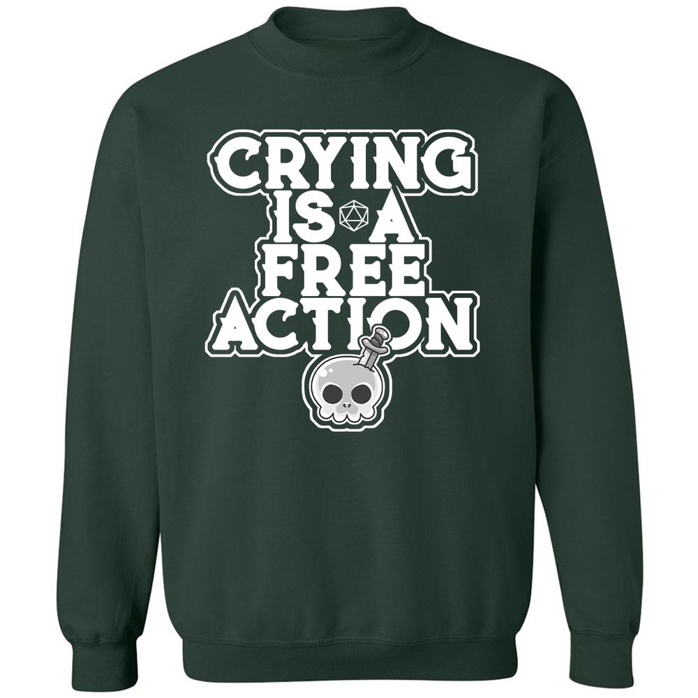 Classic Unisex Sweatshirt - 94KKCL6M - Forest Green - 4