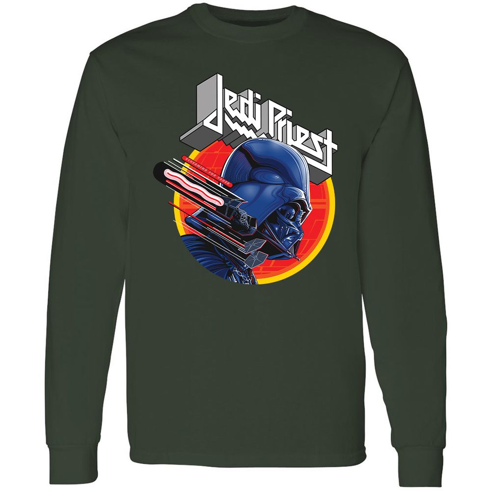 Long Sleeve T-Shirt - XFDWZ8G7 - Forest Green - 4