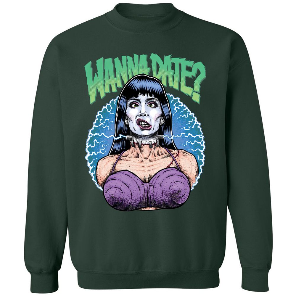 Classic Unisex Sweatshirt - YDR5YB6X - Forest Green - 4