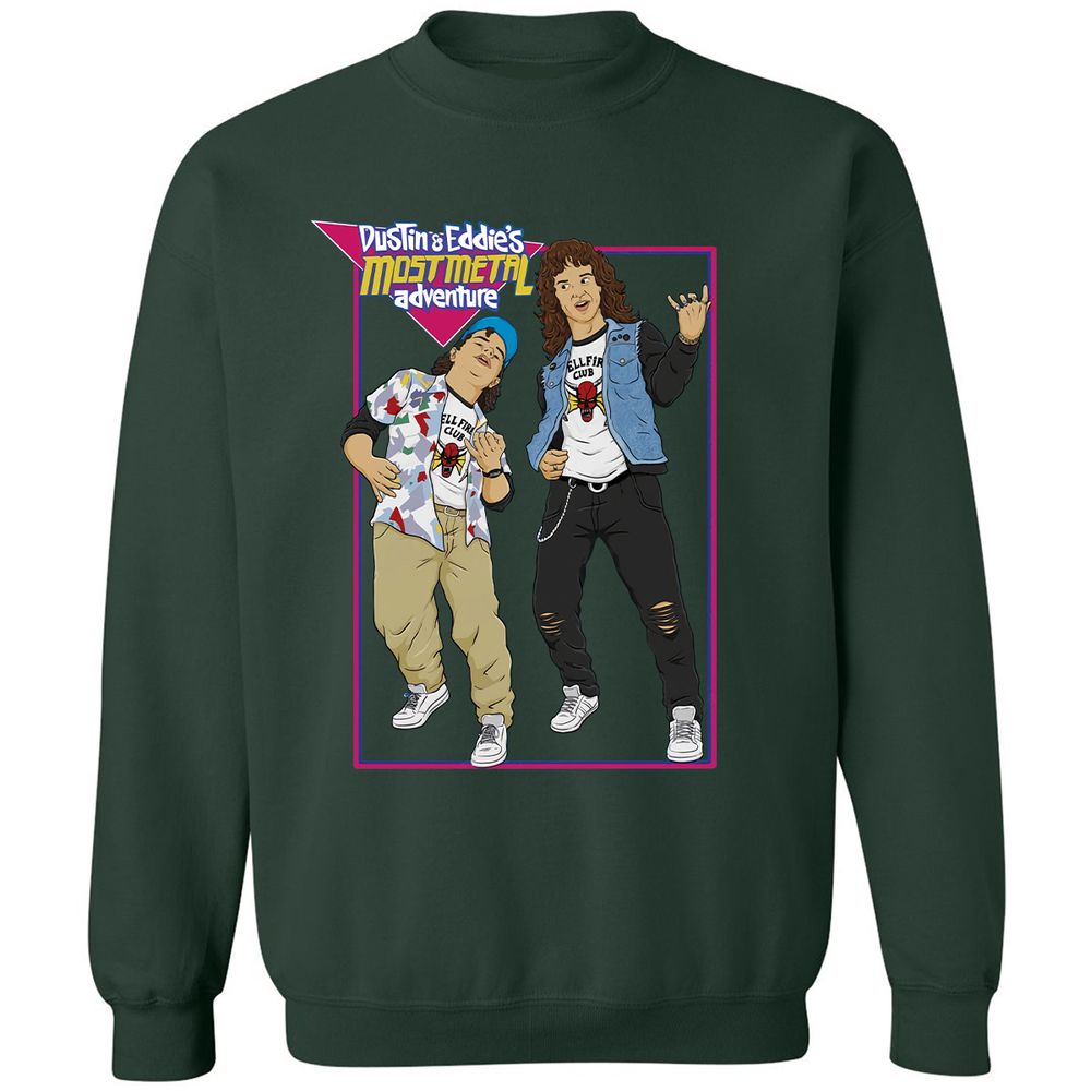 Classic Unisex Sweatshirt - 3QYB3DVX - Forest Green - 4