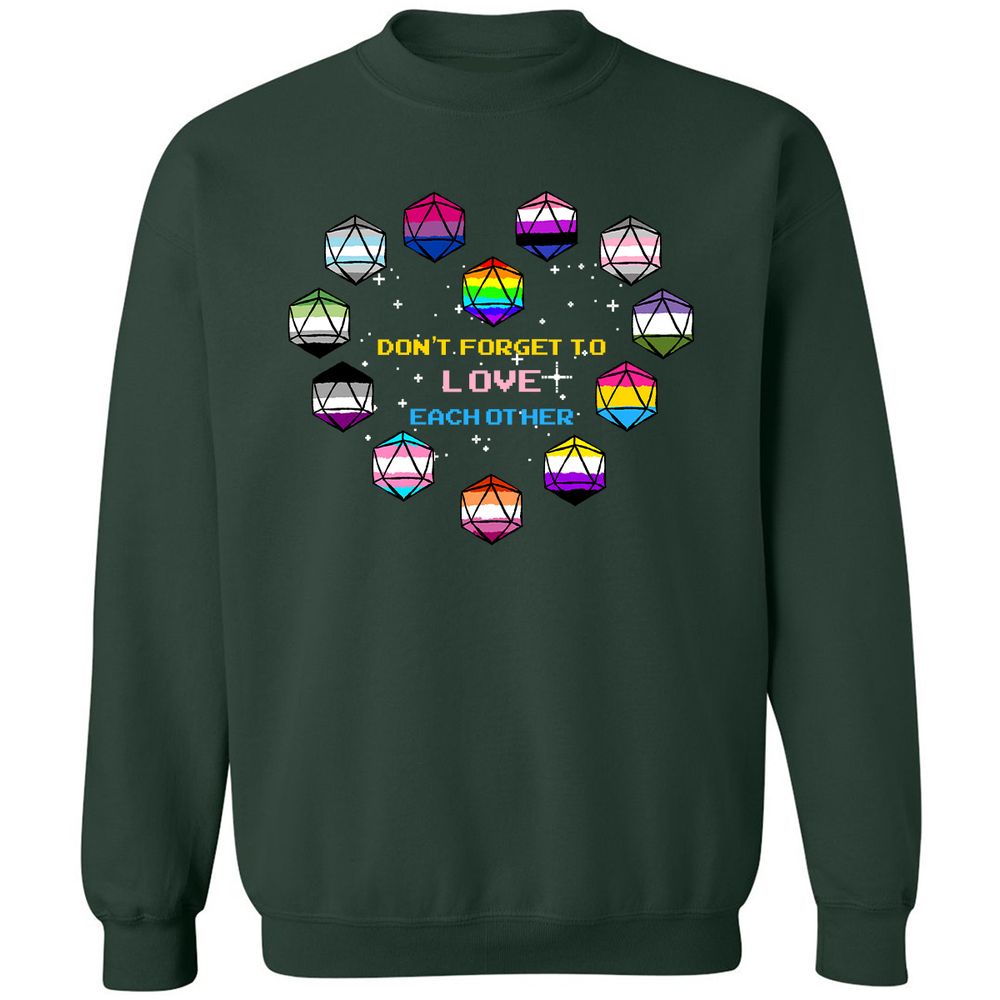 Classic Unisex Sweatshirt - GDQAFCNV - Forest Green - 4