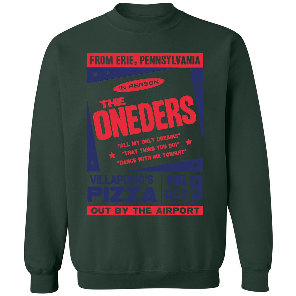 Classic Unisex Sweatshirt - P2R2VAKE - Forest Green - 4