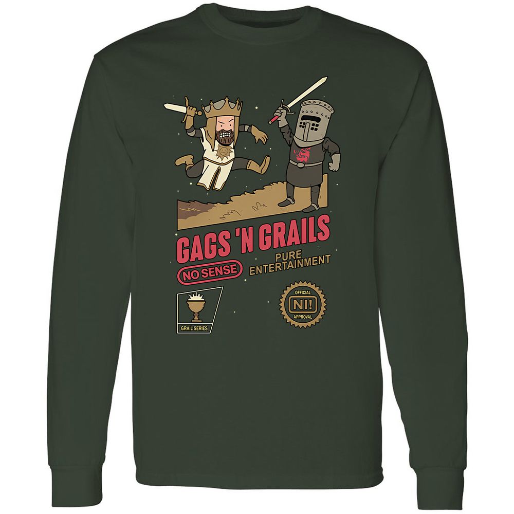 Long Sleeve T-Shirt - AYTP5CUJ - Forest Green - 4