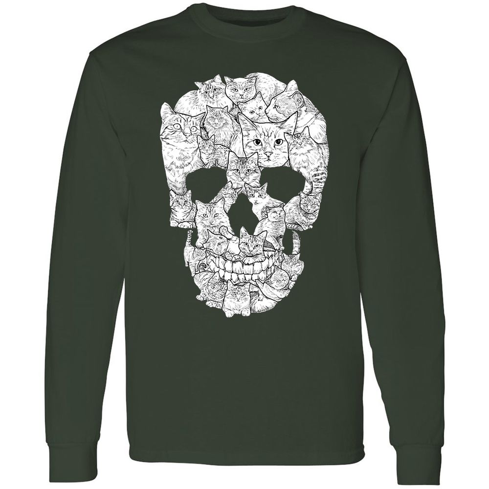 Long Sleeve T-Shirt - AQK73EH5 - Forest Green - 4