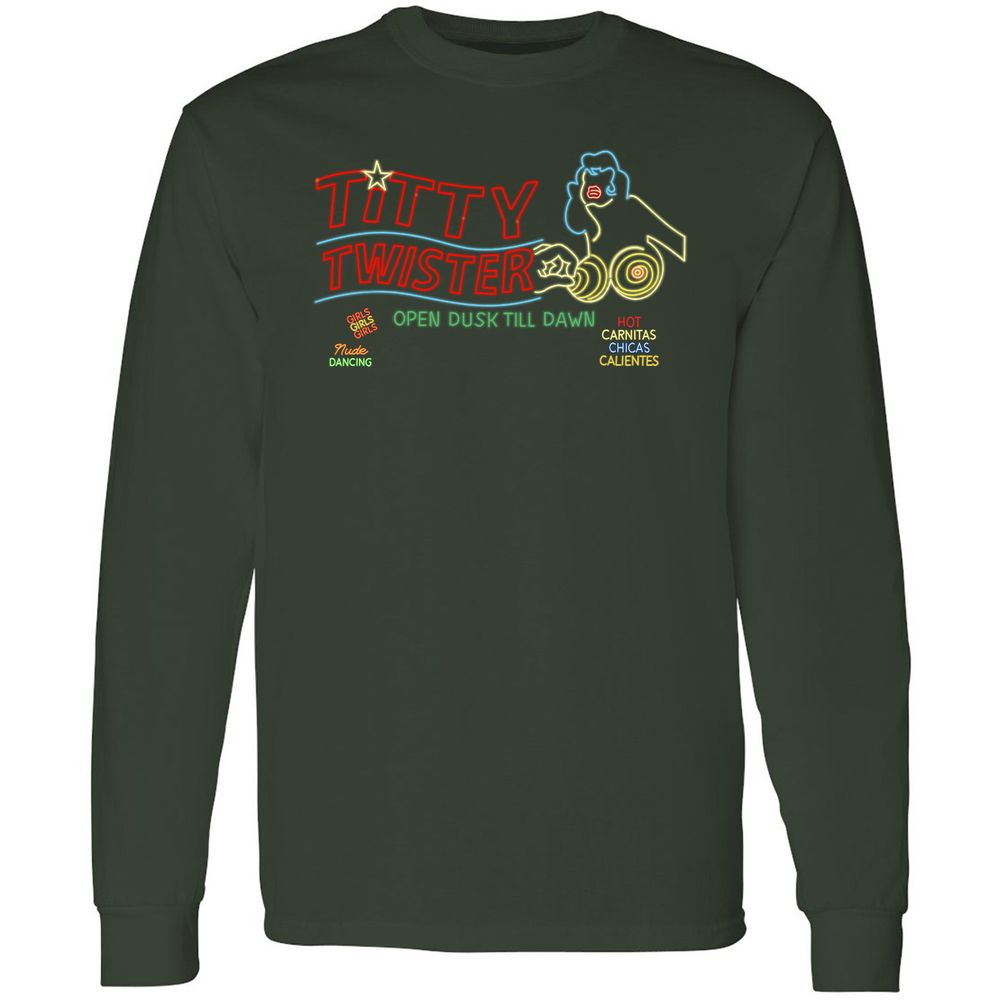 Long Sleeve T-Shirt - GJUTWFY4 - Forest Green - 4