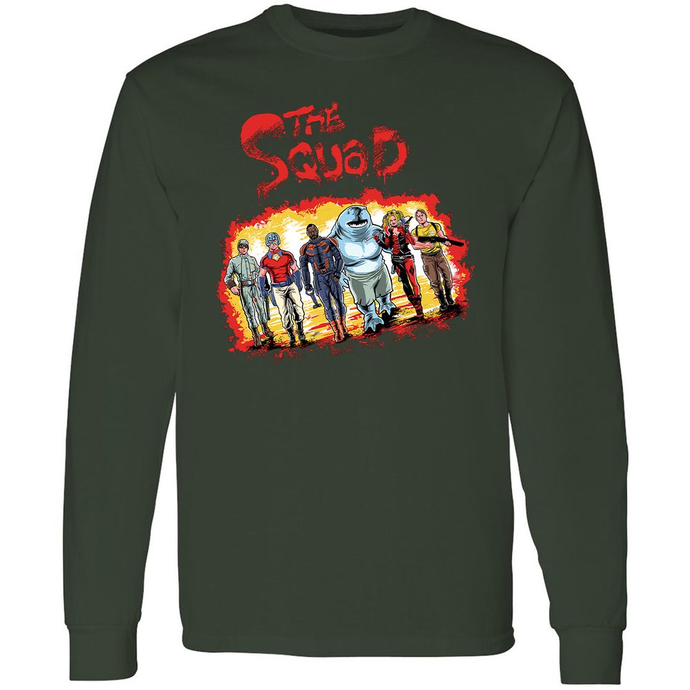 Long Sleeve T-Shirt - CKQFLPCE - Forest Green - 4