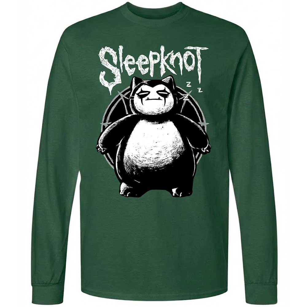 Long Sleeve T-Shirt - 5HW84QQG - Forest Green - 4