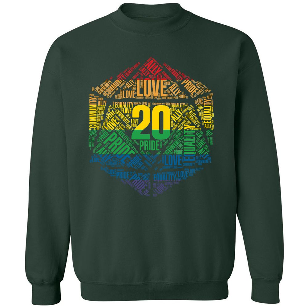Classic Unisex Sweatshirt - L134G5W1 - Forest Green - 4