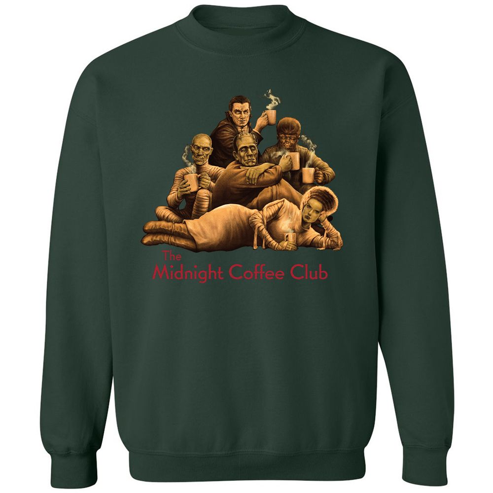 Classic Unisex Sweatshirt - D9URW5RB - Forest Green - 4