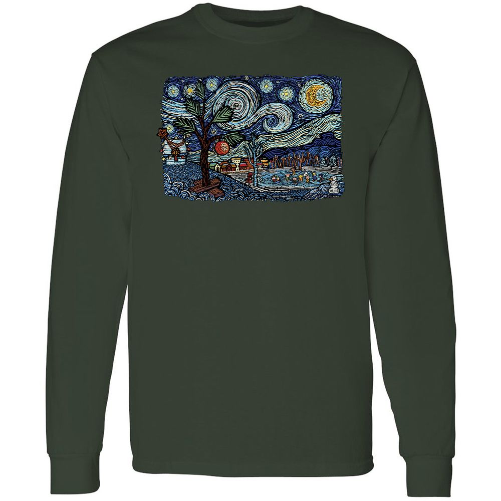 Long Sleeve T-Shirt - 17R6V3TJ - Forest Green - 4