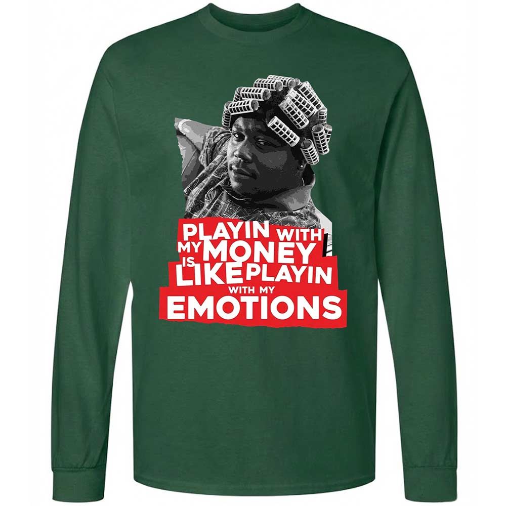 Long Sleeve T-Shirt - KHZG4EAD - Forest Green - 4
