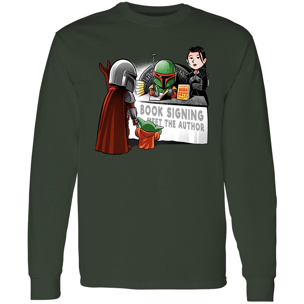 Long Sleeve T-Shirt - 9ZCWQ4SQ - Forest Green - 4