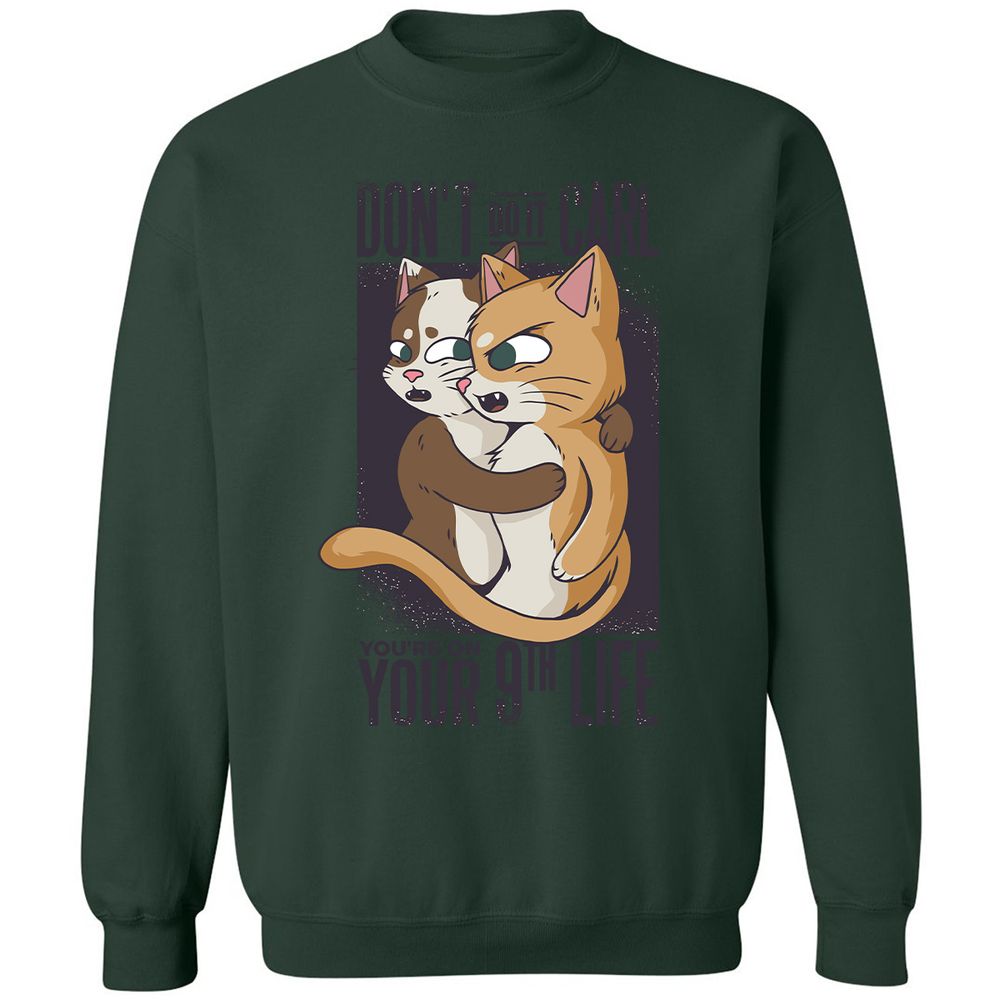 Classic Unisex Sweatshirt - SEQ3H96D - Forest Green - 4