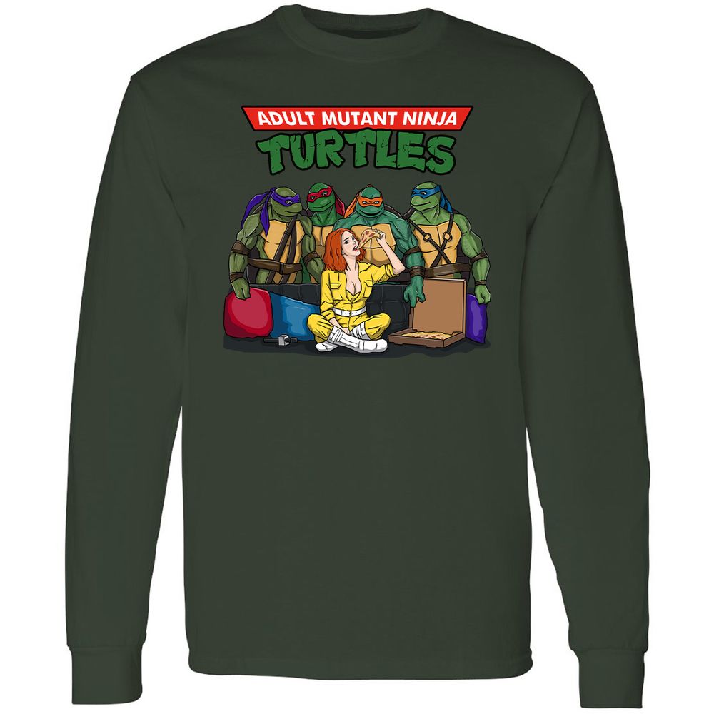 Long Sleeve T-Shirt - 22KUZ6LZ - Forest Green - 4